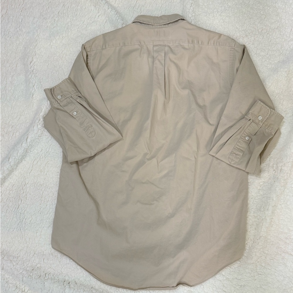 ๐2 for $12 Ralph Lauren Polo Button-Down Shirt with Navy Pony LARGE MENS - Picture 3 of 7